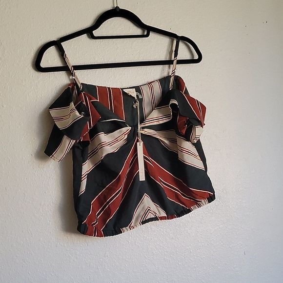 NWT BLUSH BJ croptop size M low vneck - Picture 6 of 15